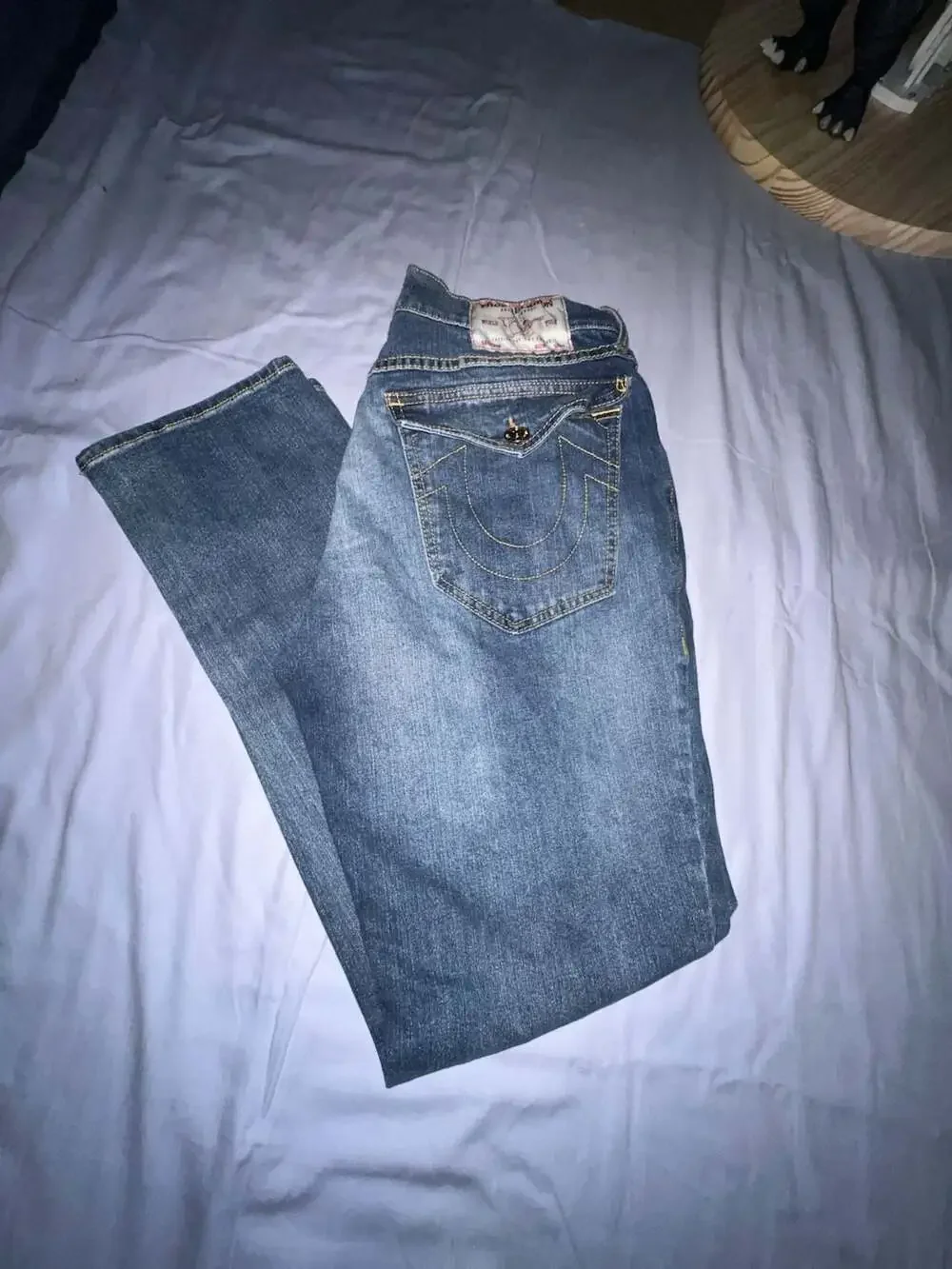 True Religion Geno Relaxed Slim Jeans Size 32